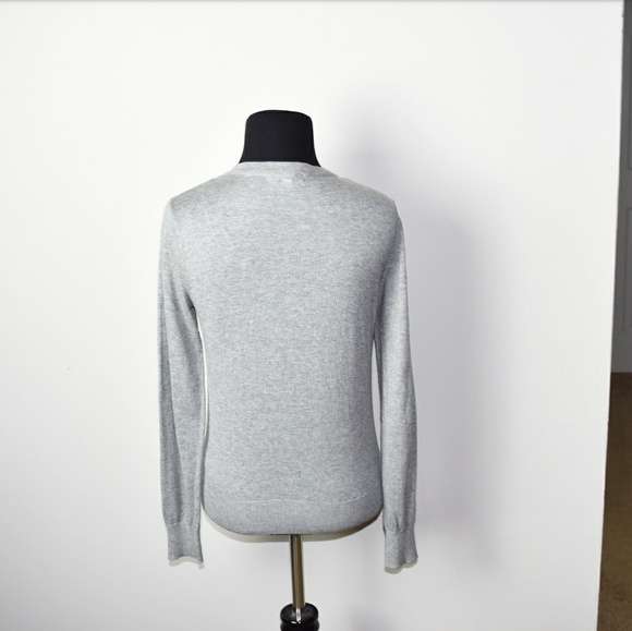 Adorable Grey Silky Soft Cardigan - Picture 2 of 2